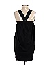 Tibi Color Block Solid Black Casual Dress Size XS - photo 2