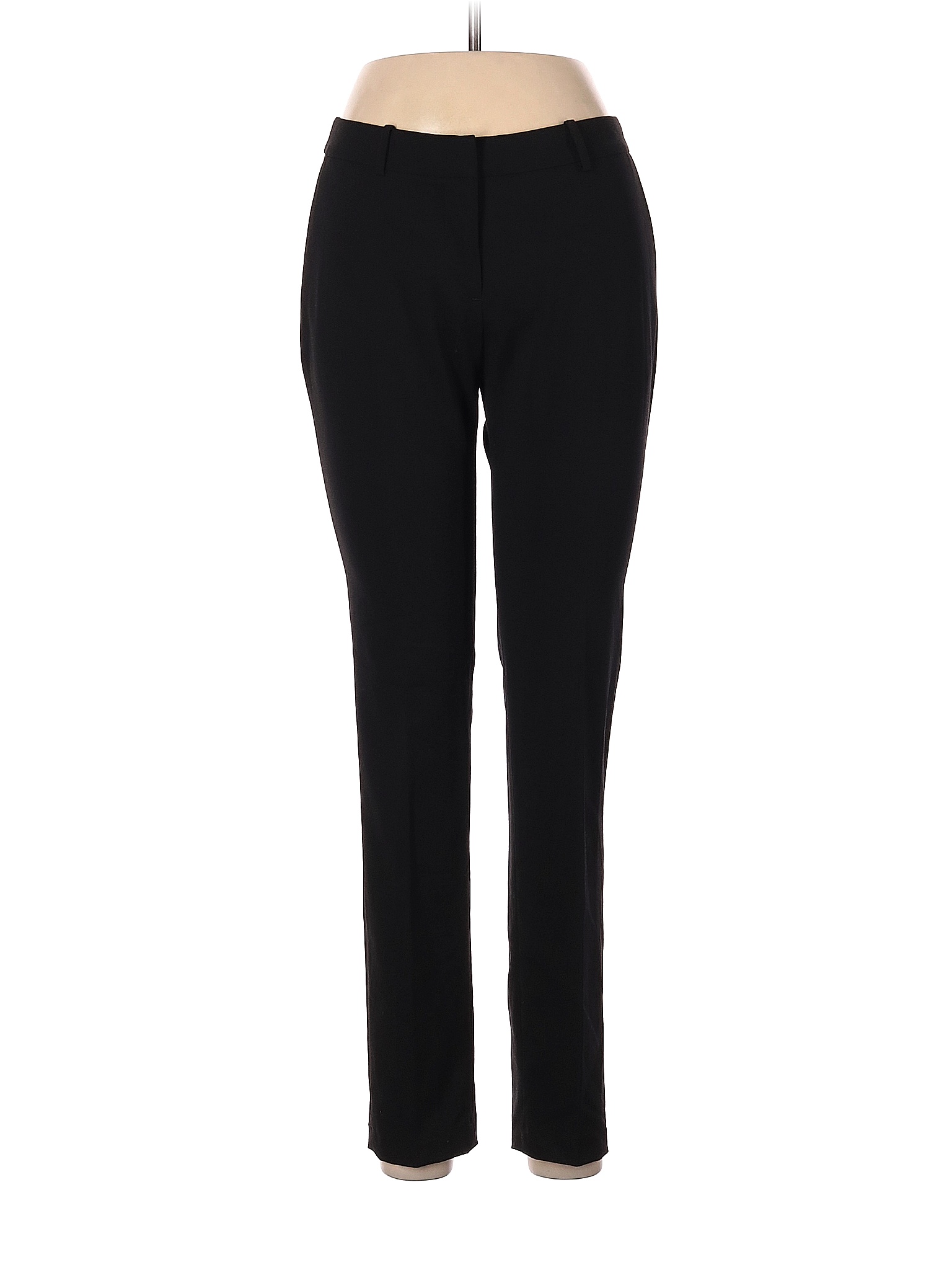 H&M Solid Black Casual Pants Size 4 56 off thredUP