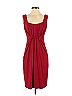 David Meister Solid Red Cocktail Dress Size 4 - photo 1