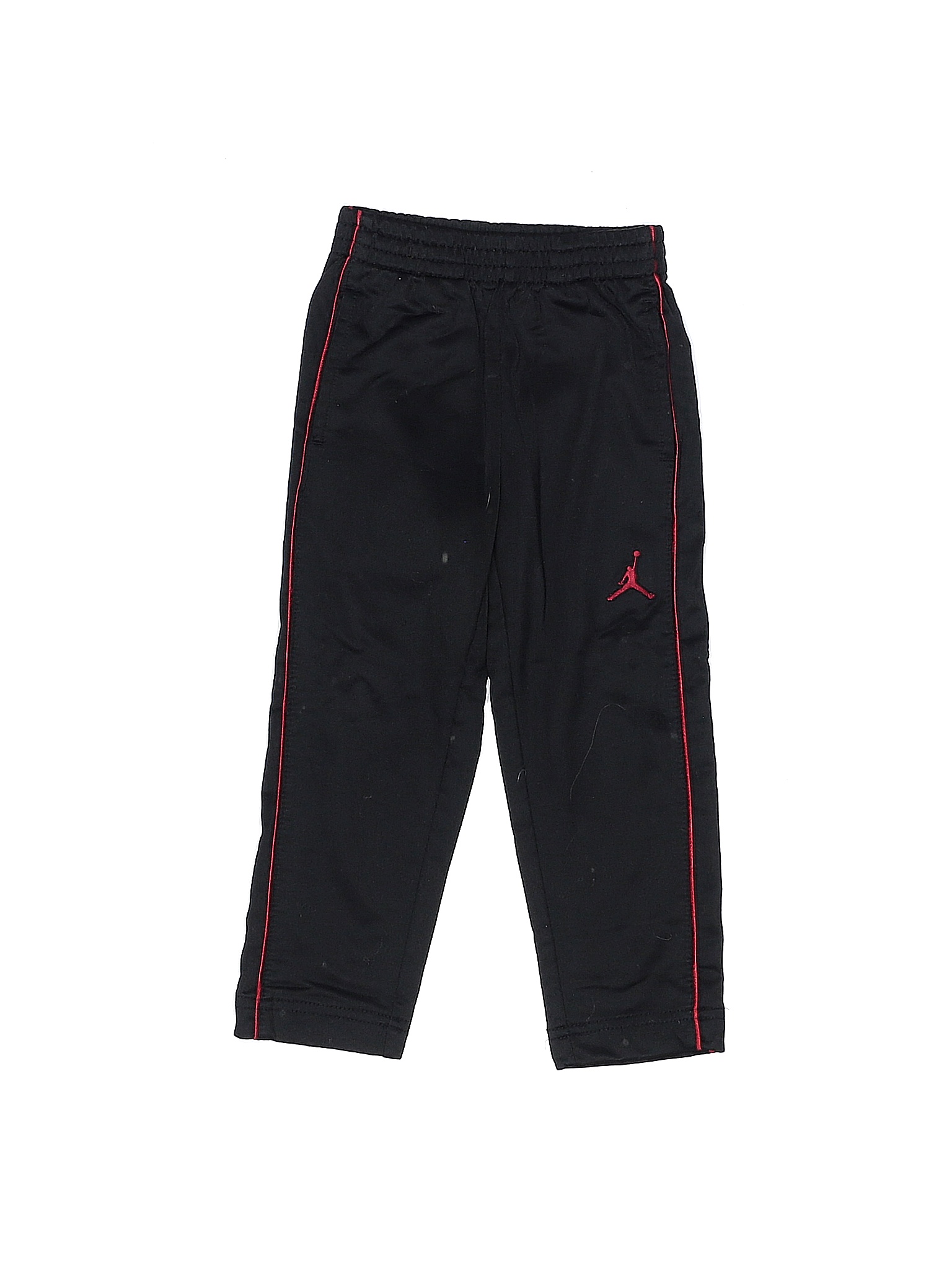 Air Jordan Solid Black Track Pants Size 2T 65 off thredUP