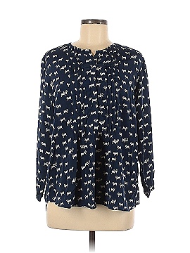 Oat + Fawn Long Sleeve Blouse (view 1)