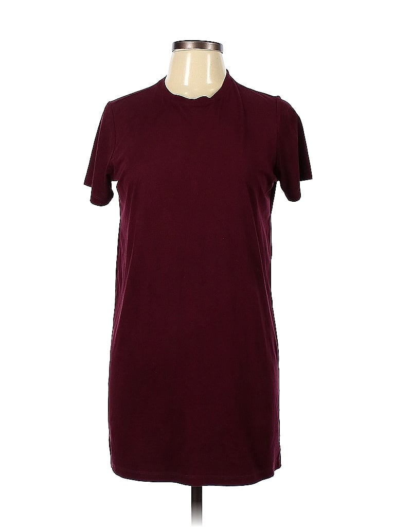 Pre-owned Brandy Melville Casual Dress In Burgundy