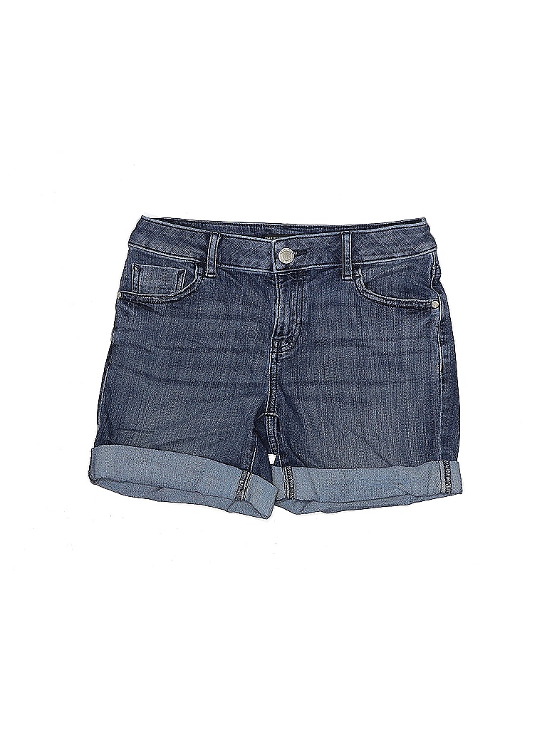 Simply Vera Vera Wang Solid Blue Denim Shorts Size 2 - 73% off | thredUP