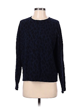 Aqua Cashmere Pullover Sweater (view 1)