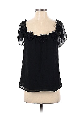 Ann Taylor LOFT Outlet Short Sleeve Blouse (view 1)