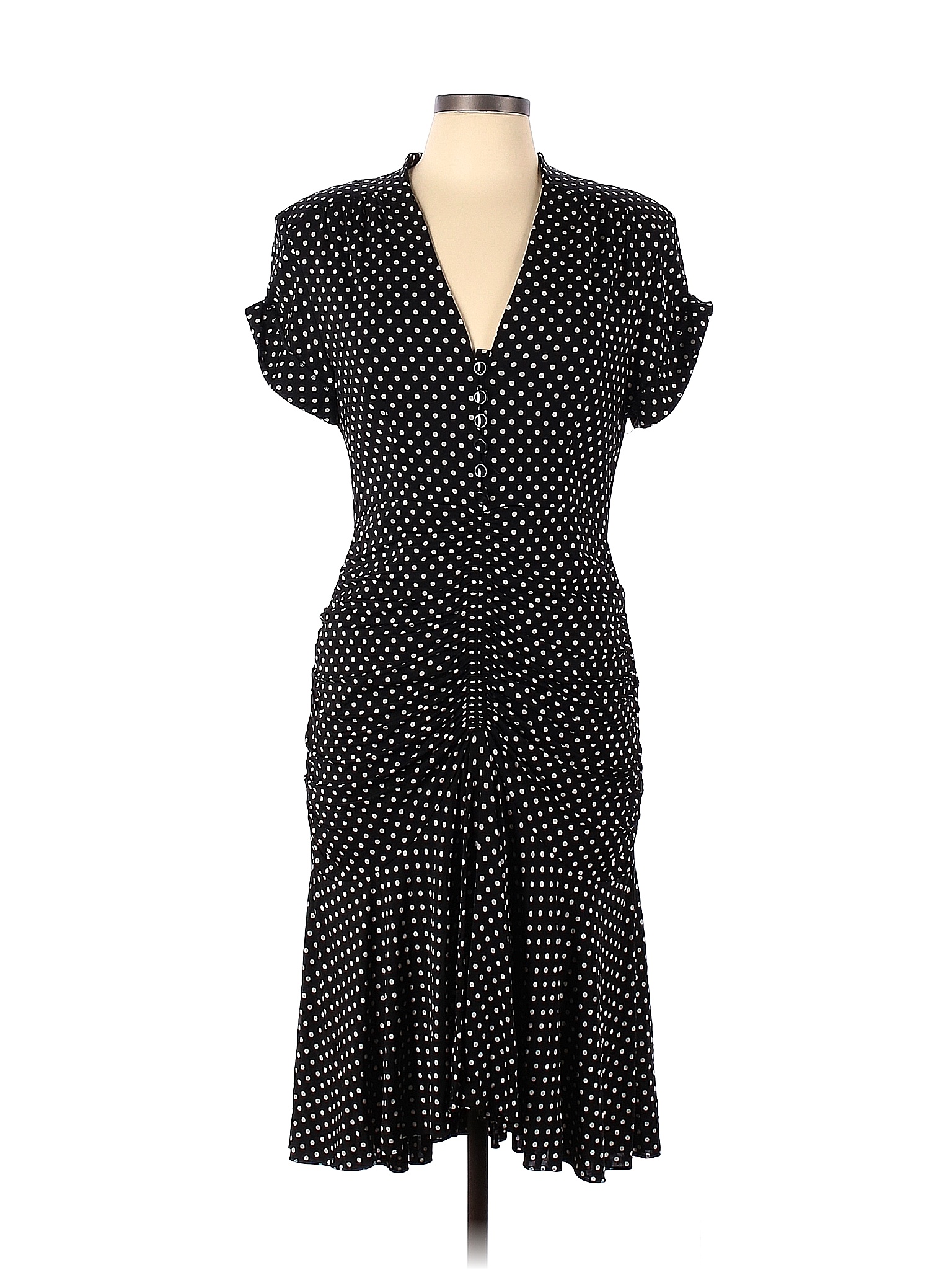 Nanette Lepore Polka Dots Black Liberation Dress Size 12 - 80% off ...