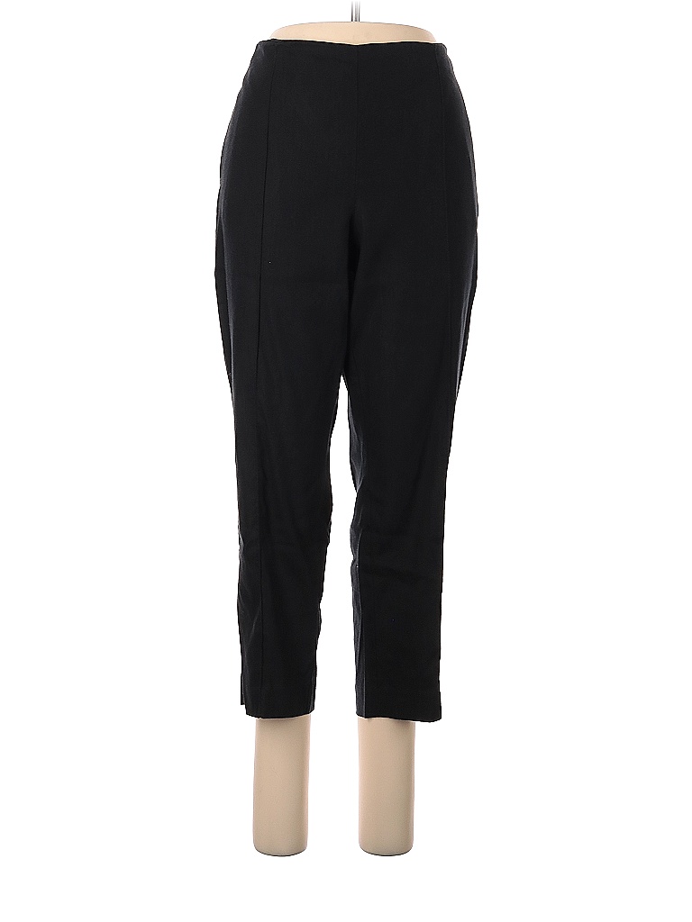 J.Jill Solid Black Linen Pants Size M 84 off thredUP