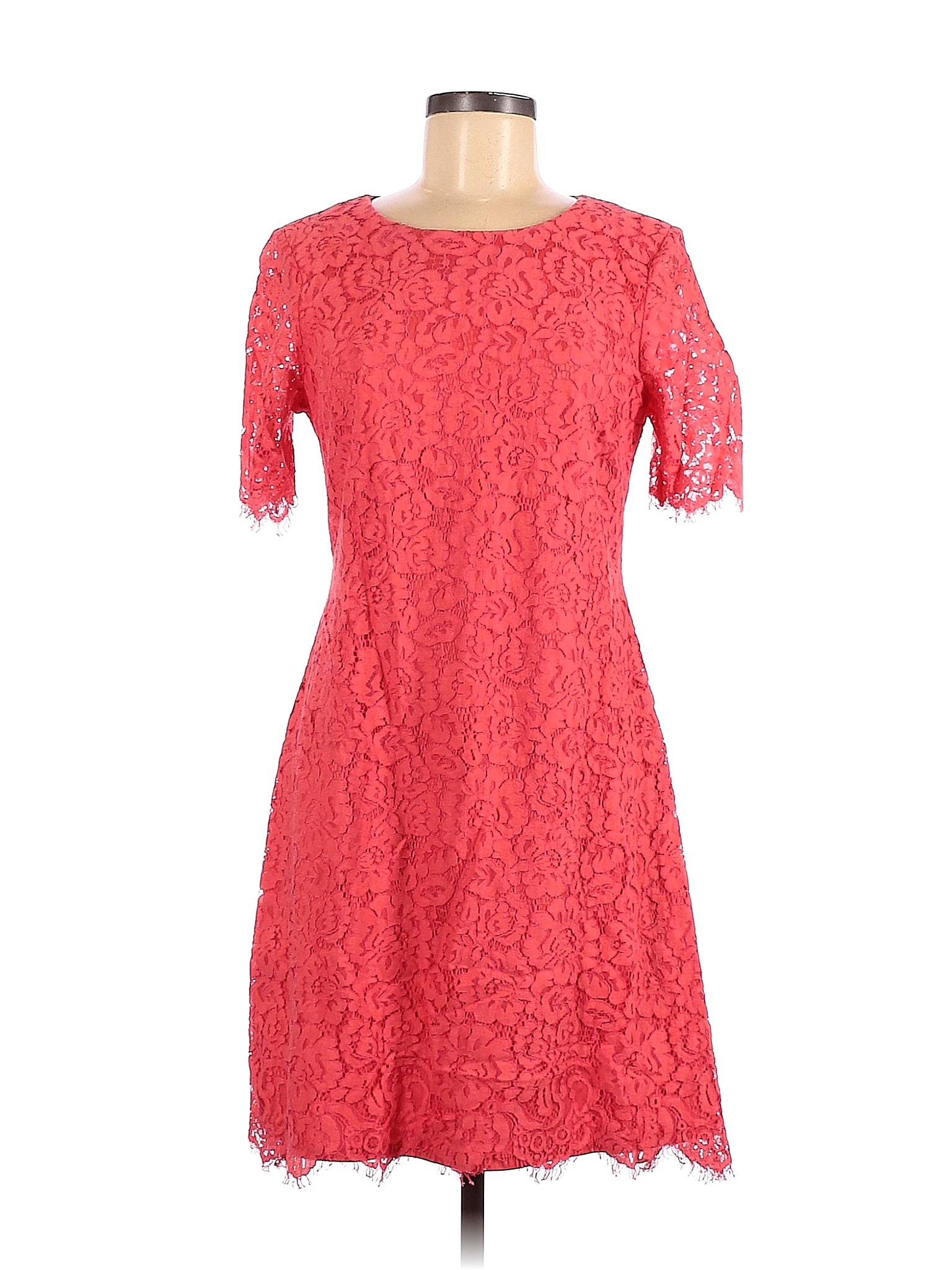 Jessica Howard Solid Colored Pink Casual Dress Size 10 81 off thredUP