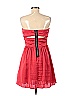 Speechless 100% Polyester Solid Colored Red Cocktail Dress Size 13 - photo 2