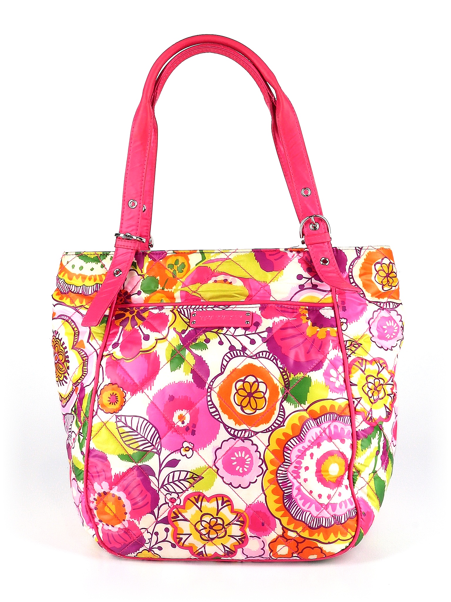 Vera Bradley Floral Graphic Colored Pink Tote One Size 54 off thredUP