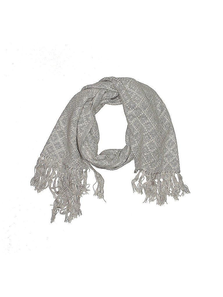 Pre-owned Assorted Brands Scarf In Gray