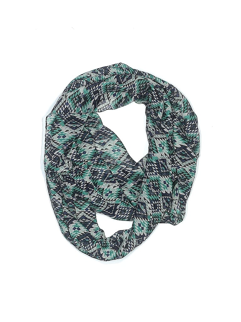 Pre-owned Assorted Brands Scarf In Blue