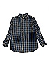 Timberland 100% Cotton Blue Long Sleeve Button-Down Shirt Size 12 - 14 - photo 1