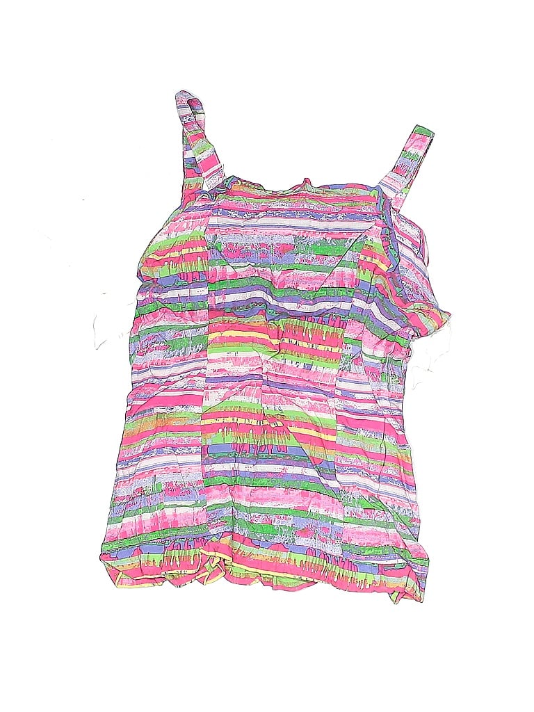 Girls 100% Rayon Pink Sleeveless Blouse Size 14 (big kids) - photo 1
