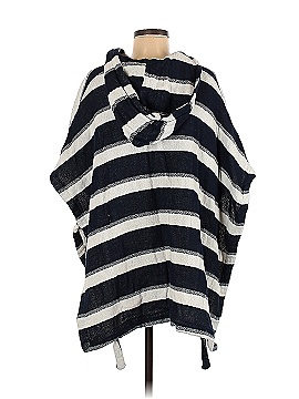 Solid & Striped Poncho (view 2)