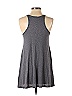 Free People Solid Gray Casual Dress Size S - photo 2