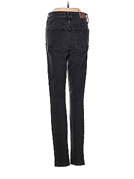 Madewell Tall 9" Mid-Rise Skinny Jeans in Lunar Wash (view 2)