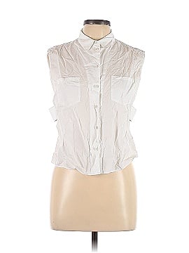 Theyskens' Theory Sleeveless Button-Down Shirt (view 1)