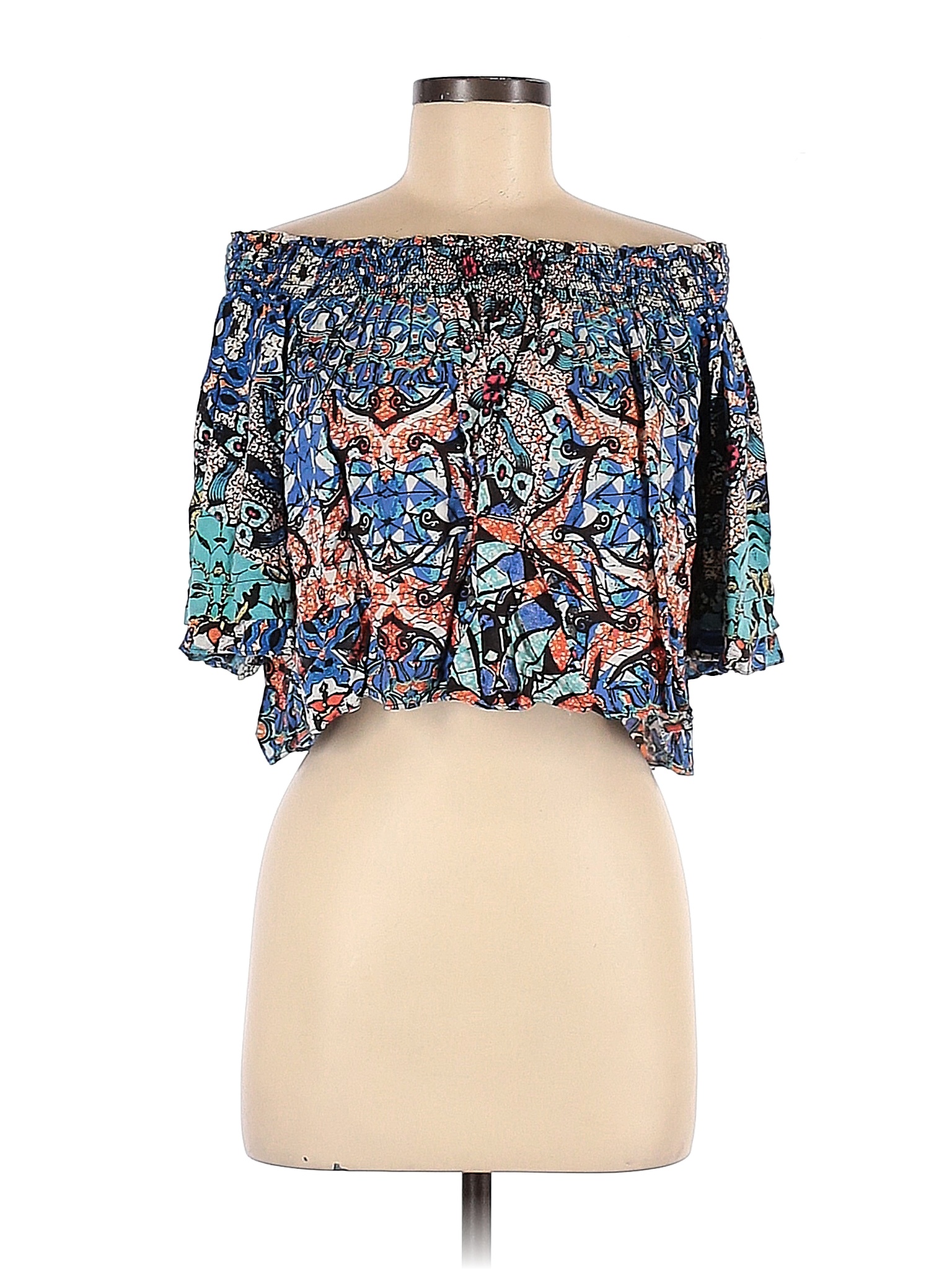 Chemisier Twelve Street Cynthia Vincent – Taille Petite, Noir, Soie, Occasion Très Bon état