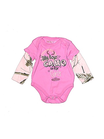 Realtree Long Sleeve Onesie (view 1)