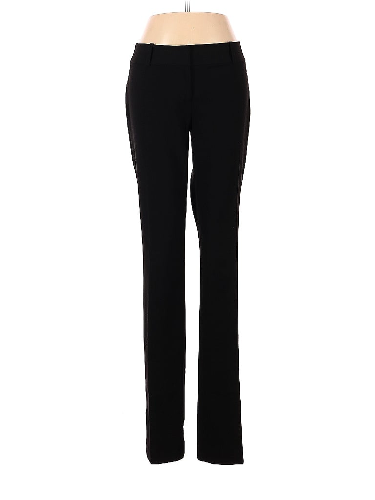 Ann Taylor Solid Black Dress Pants Size 4 80 Off ThredUP