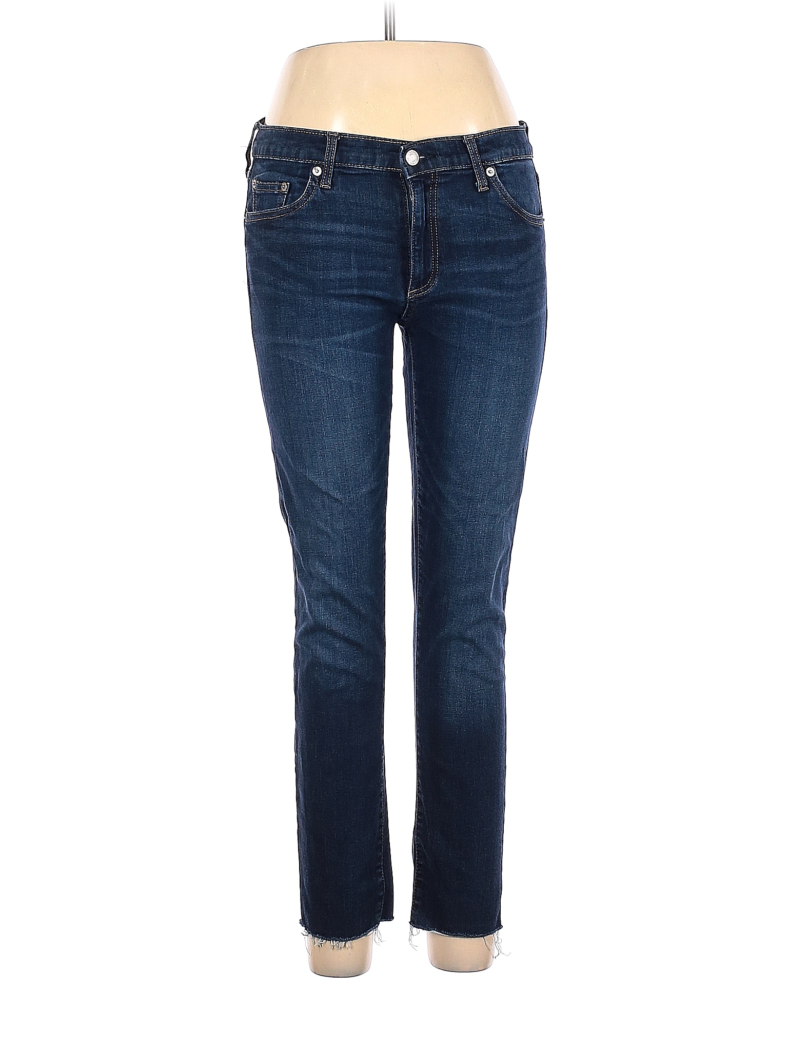 Gap Solid Blue Jeans 30 Waist 73 off thredUP