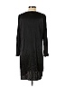 Midnight Solid Black Casual Dress Size S - photo 2