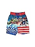 Marvel 100% Polyester Blue Board Shorts Size 4 - photo 1