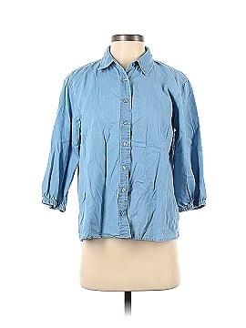 Joan Rivers 3/4 Sleeve Button-Down Shirt (view 1)