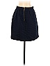 Katherine Barclay Solid Houndstooth Jacquard Argyle Grid Chevron-herringbone Brocade Polka Dots Blue Casual Skirt Size 2 - photo 2
