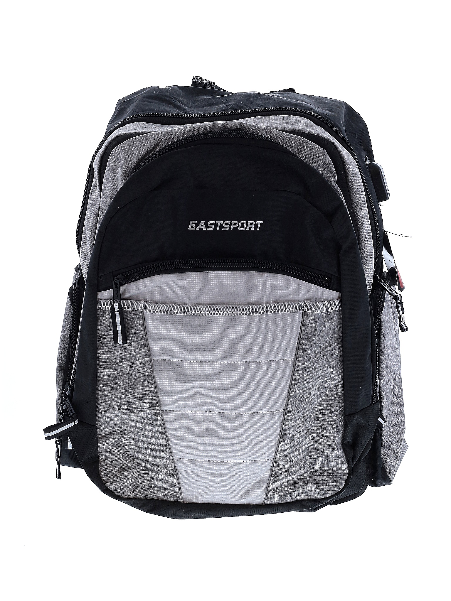Eastsport Graphic Solid Black Gray Backpack One Size 52 off thredUP