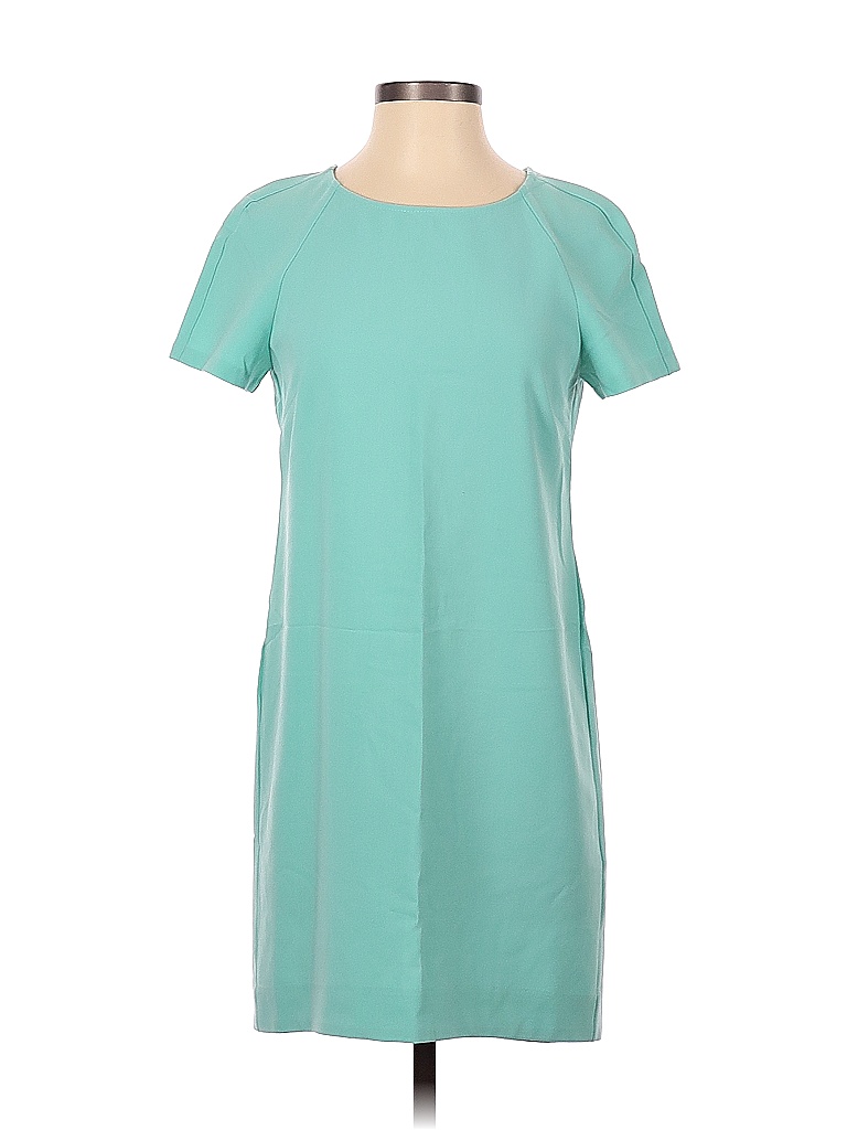 WAYF Solid Blue Green Casual Dress Size S - 85% off | ThredUp