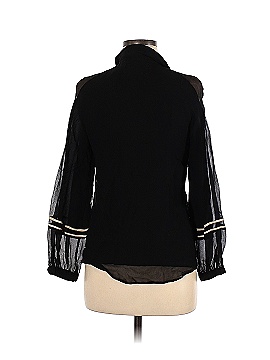 Pencey Long Sleeve Silk Top (view 2)