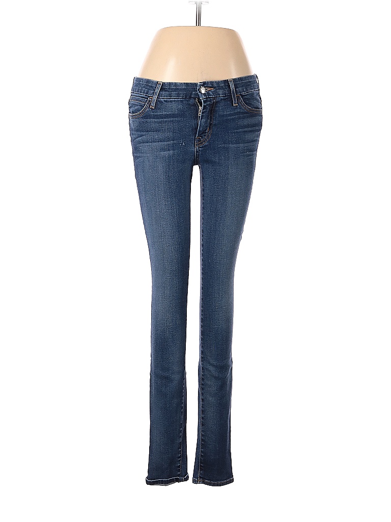 Koral Solid Blue Jeans 28 Waist - photo 1