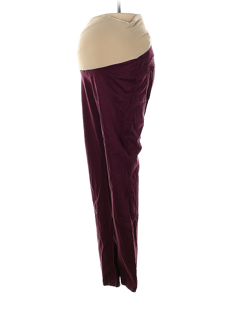 Motherhood Solid Colored Purple Jeggings Size S (Maternity) - photo 1