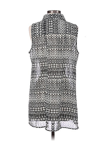 Sweet Pea by Stacy Frati Sleeveless Button-Down Shirt (view 2)
