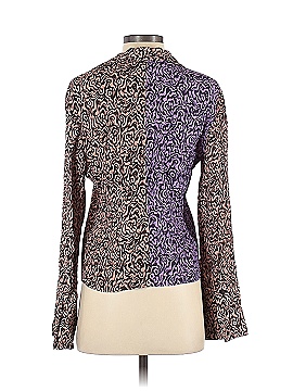 Nanushka Long Sleeve Button-Down Shirt (view 2)