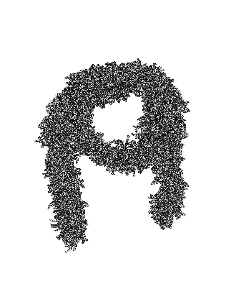 Unbranded Gray Black Scarf One size - photo 1