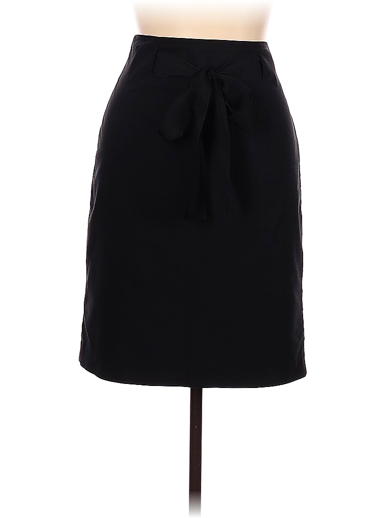 Robert Rodriguez Solid Black Casual Skirt Size 10 - photo 1