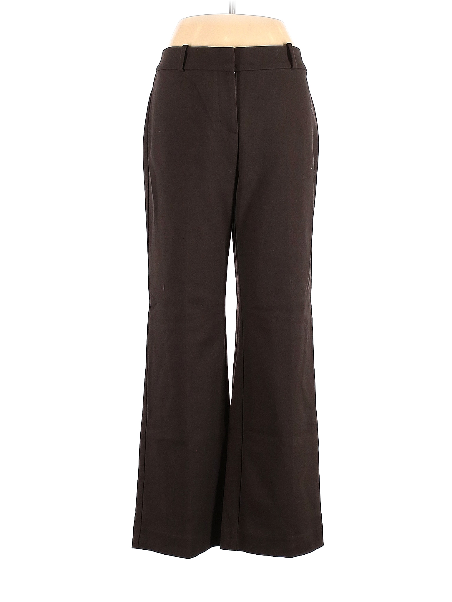 Talbots Outlet Solid Colored Brown Dress Pants Size 6 - 62% off | thredUP