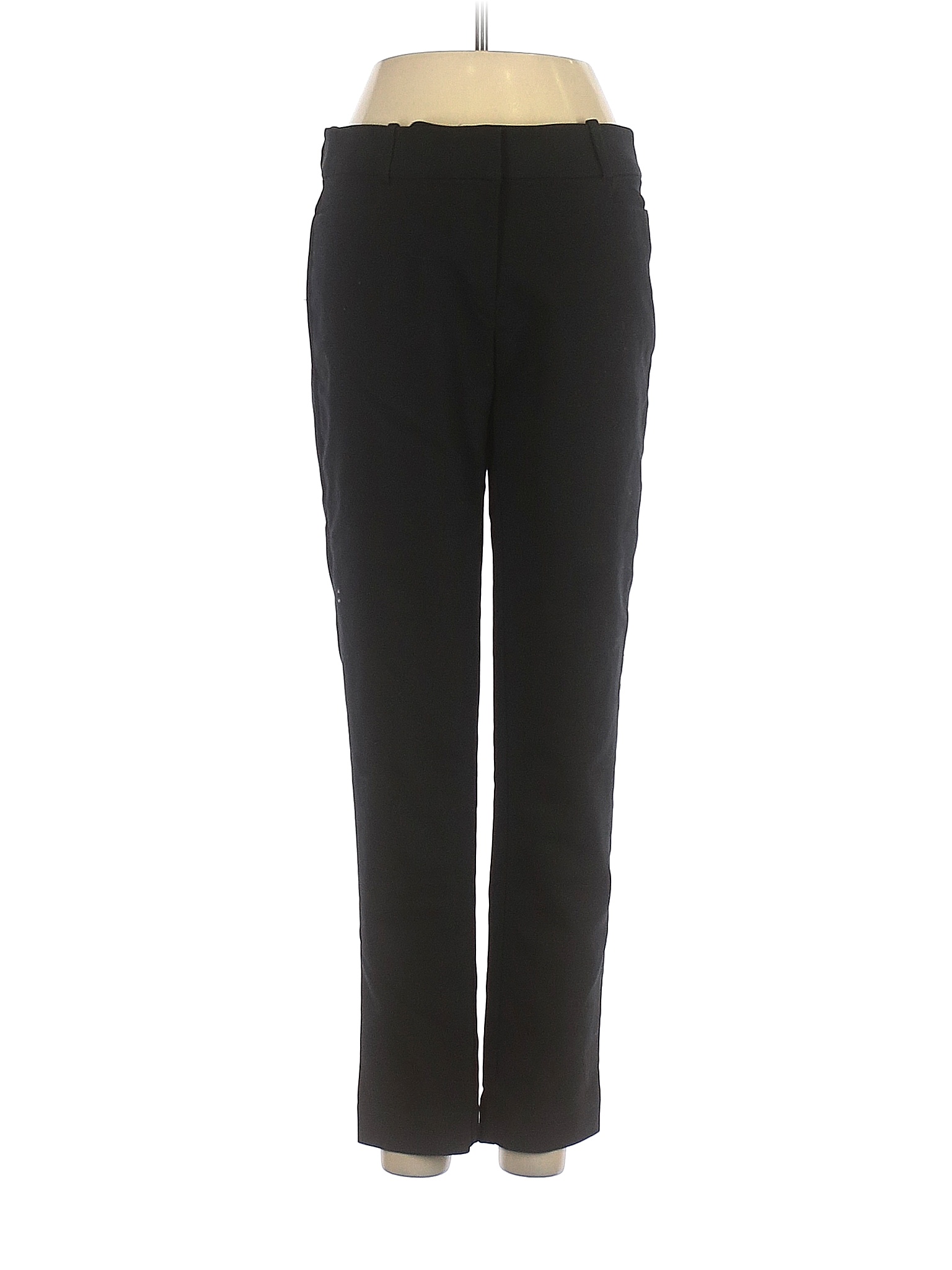 Ann Taylor LOFT Solid Black Dress Pants Size 4 88 off ThredUp
