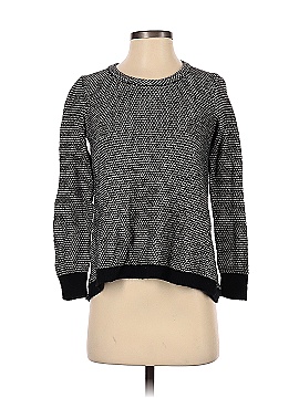 Madewell Riverside Pullover Sweater in Dotweave (view 1)