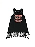 Kavio! Black Sleeveless T-Shirt Size 3 - photo 1