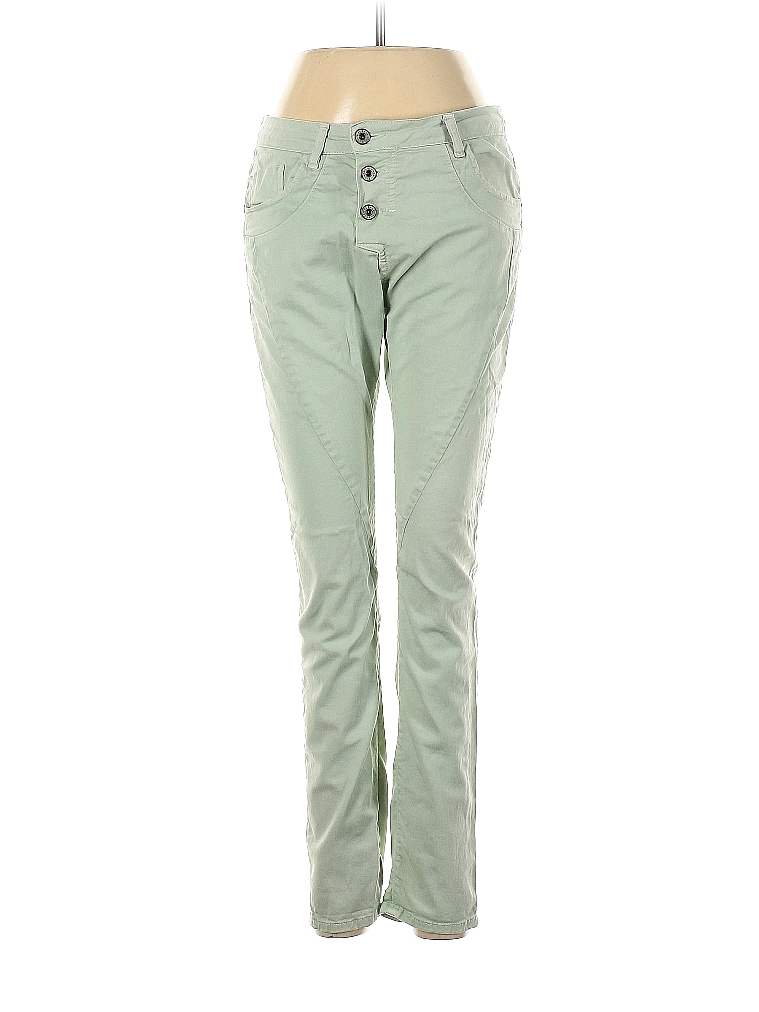 Please Solid - Green Size off Colored | S thredUP 92% Jeans
