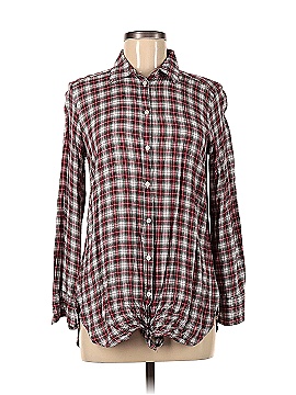 Ann Taylor LOFT Long Sleeve Button-Down Shirt (view 1)