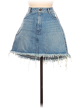 Mumu Blue Denim Skirt (view 1)
