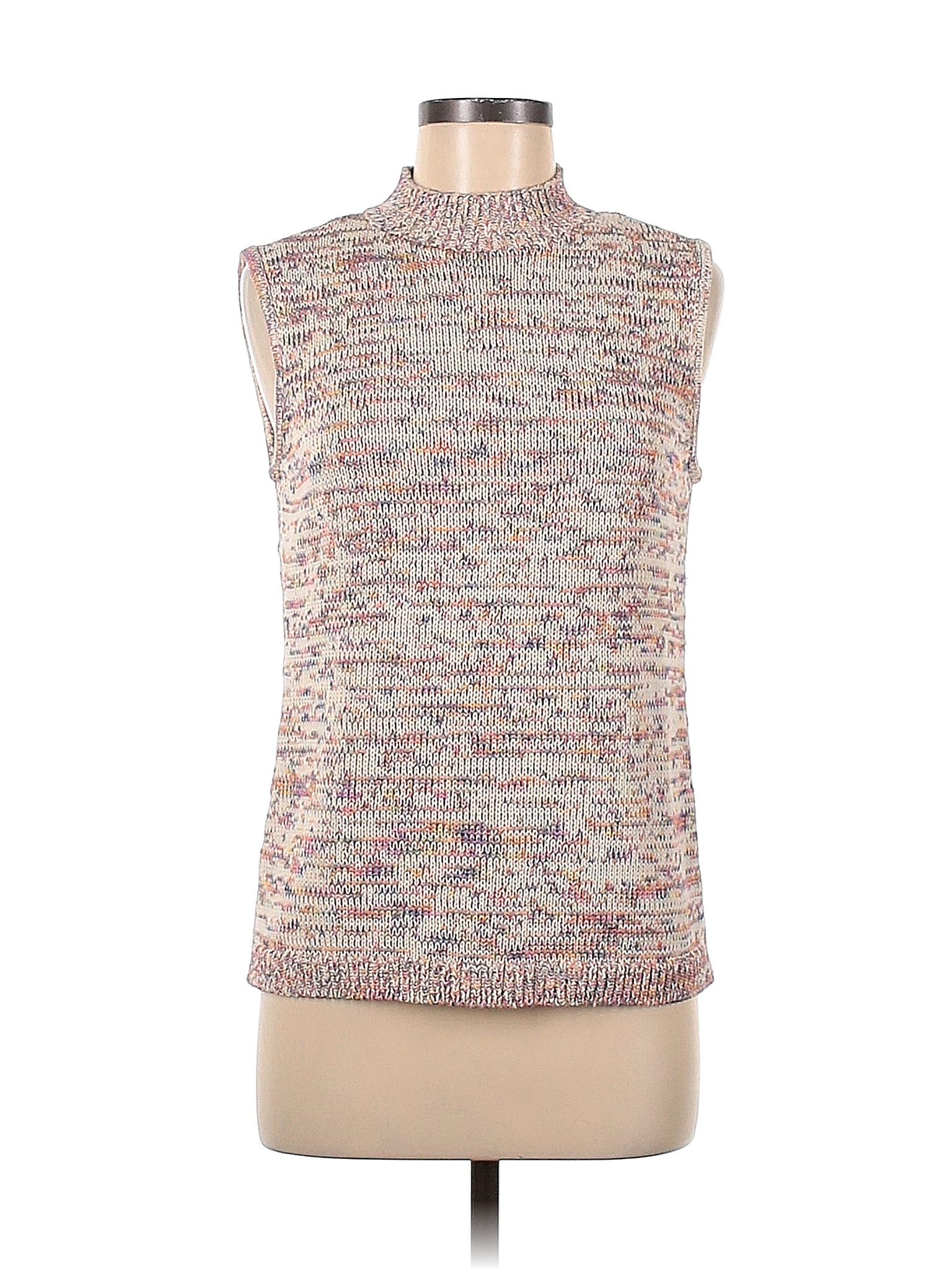 Talbots Color Chart Talbots Color Block Marled Multi Color Tan Pullover Sweater Size M - 76 ...