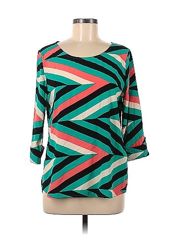 Peach Love Cream California 3/4 Sleeve Top (view 1)