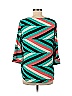 Peach Love Cream California 100% Polyester Teal 3/4 Sleeve Top Size M - photo 2