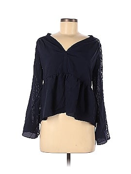 C Label Long Sleeve Blouse (view 1)